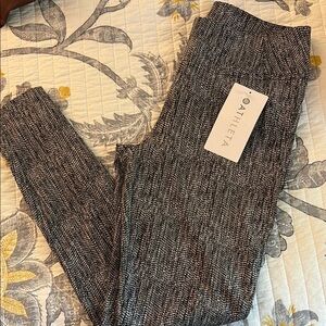 NWT Athleta Black and White Leggings
